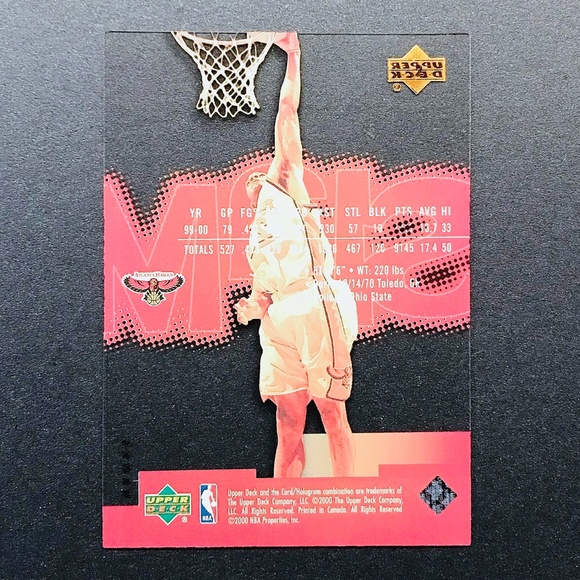 Jim Jackson - 2000-01 Upper Deck Slam #2 - Picture 2 of 2